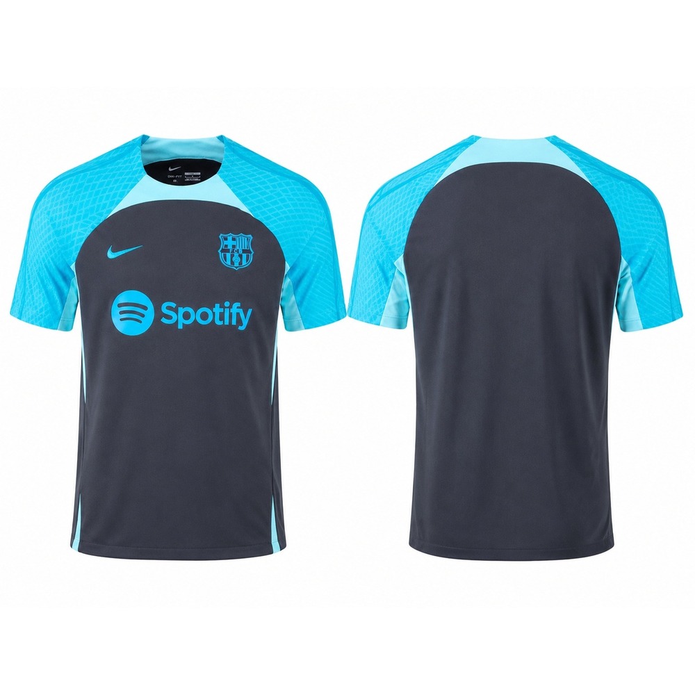 Nike FC Barcelona Dri-FIT Training Jersey Blue Spotify DZ0783-438 Mens Large